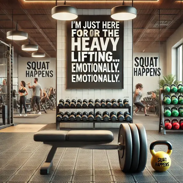 Gym puns and fitness humor