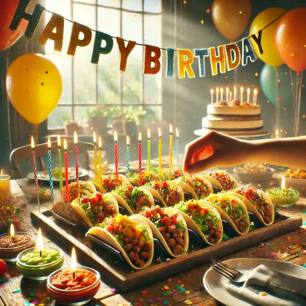 Taco Birthday Fun