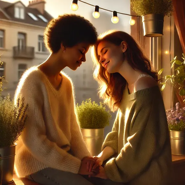 Wholesome Lesbian Love