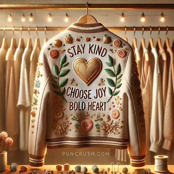 Jacket phrases full of charm