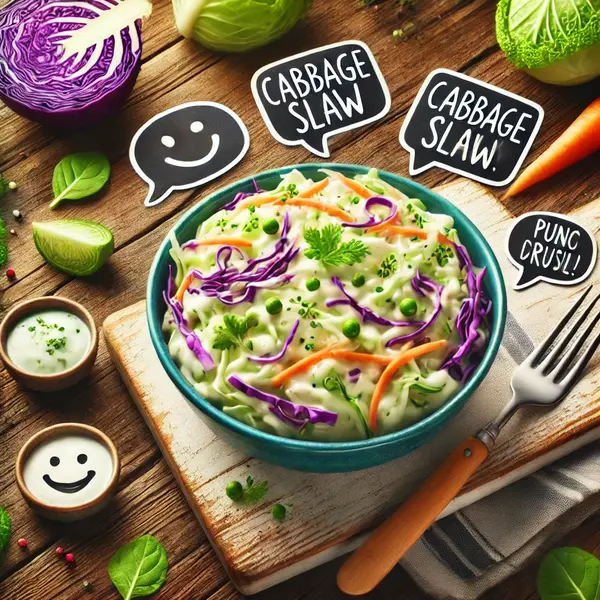 Cabbage Slaw Puns
