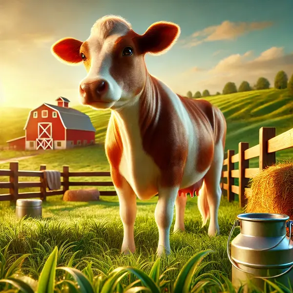 Farmyard Inspired Cow