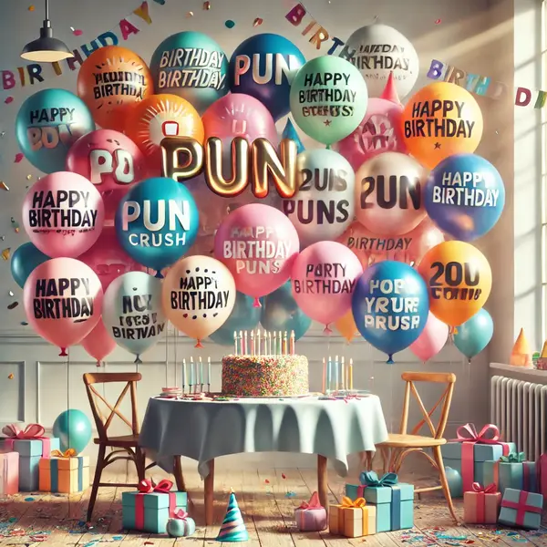 Balloon Birthday Puns
