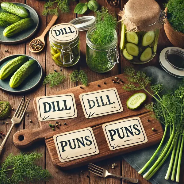 Food Inspired Dill Puns