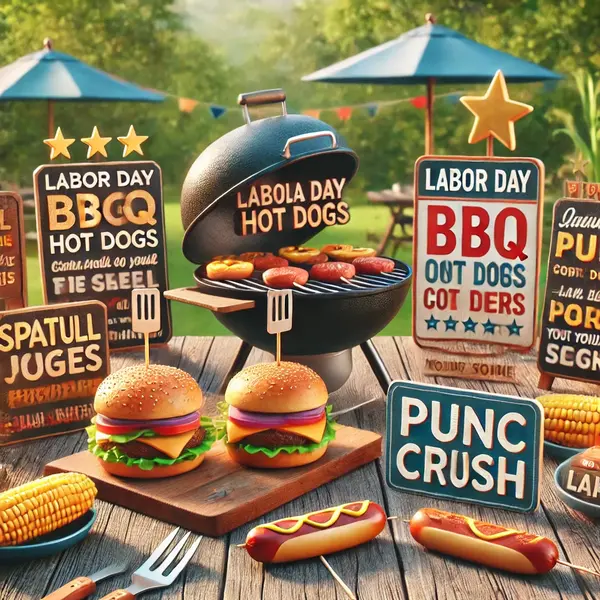 Puns for Labor Day BBQ