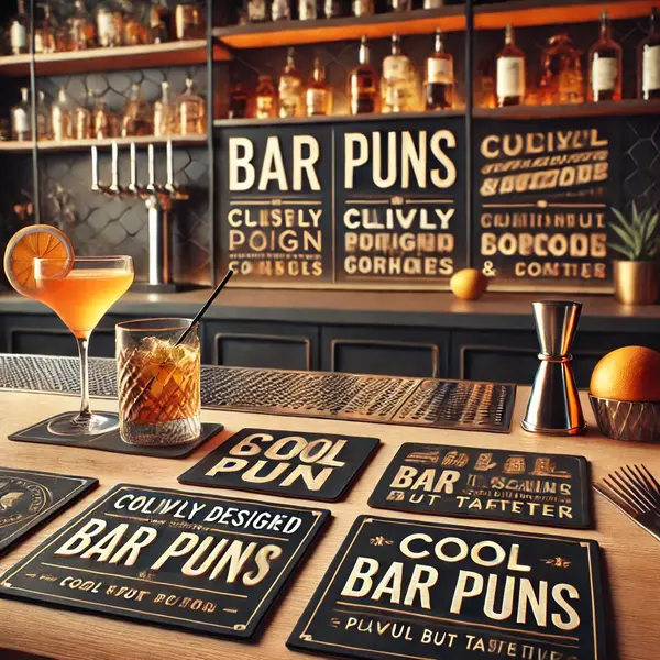 Cool Bar Puns