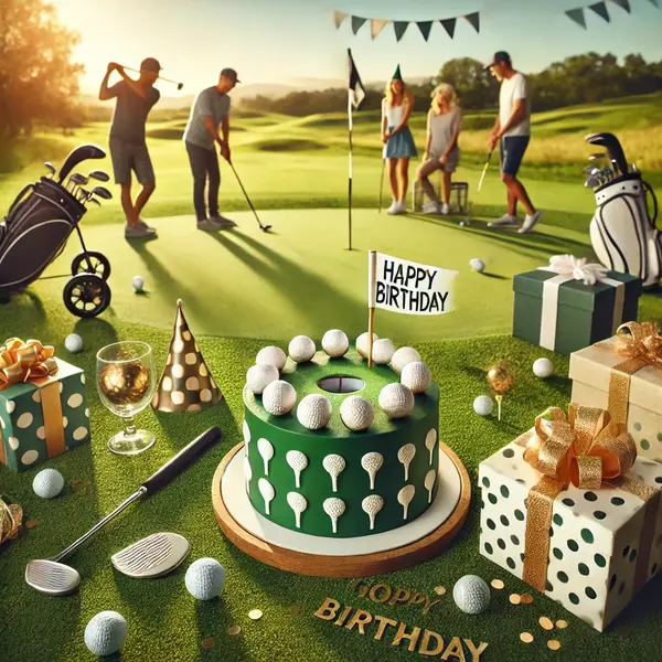 Golf Birthday Party