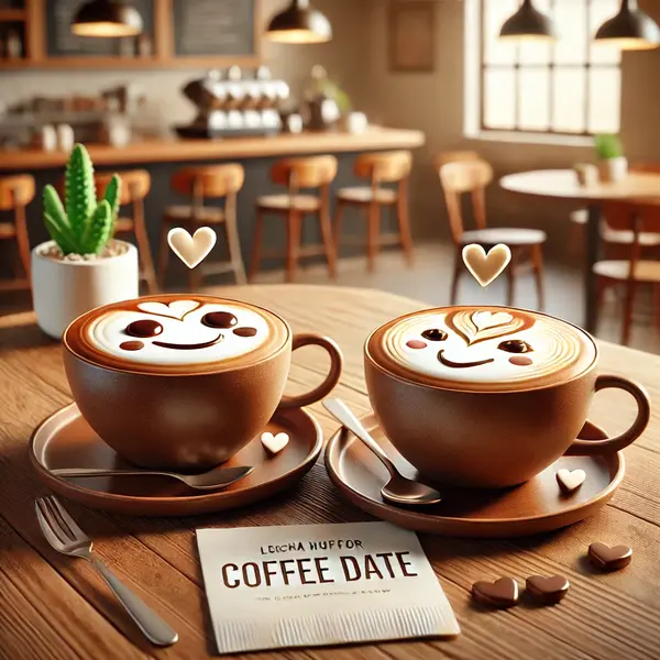 Mocha Humor For Coffee Dates