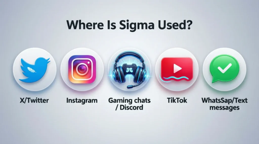Where Is Sigma Used