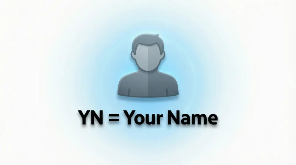 What Does YN Mean in Text