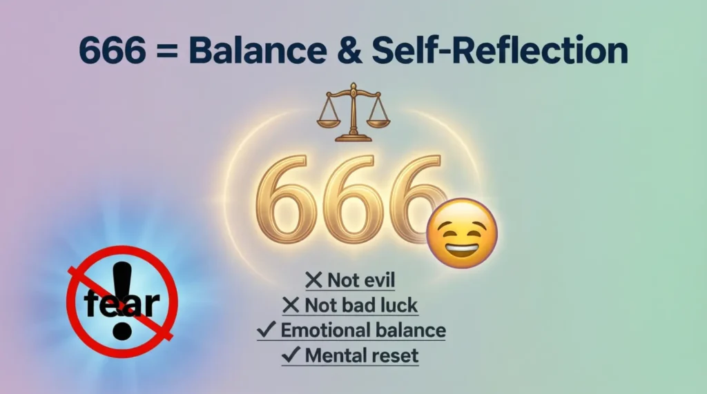 What Does 666 Angel Number Mean in Text