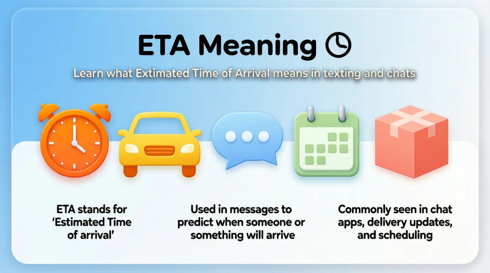 ETA Meaning