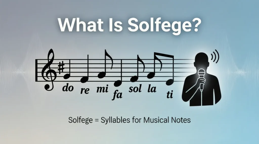 What Does Solfege Mean in Text