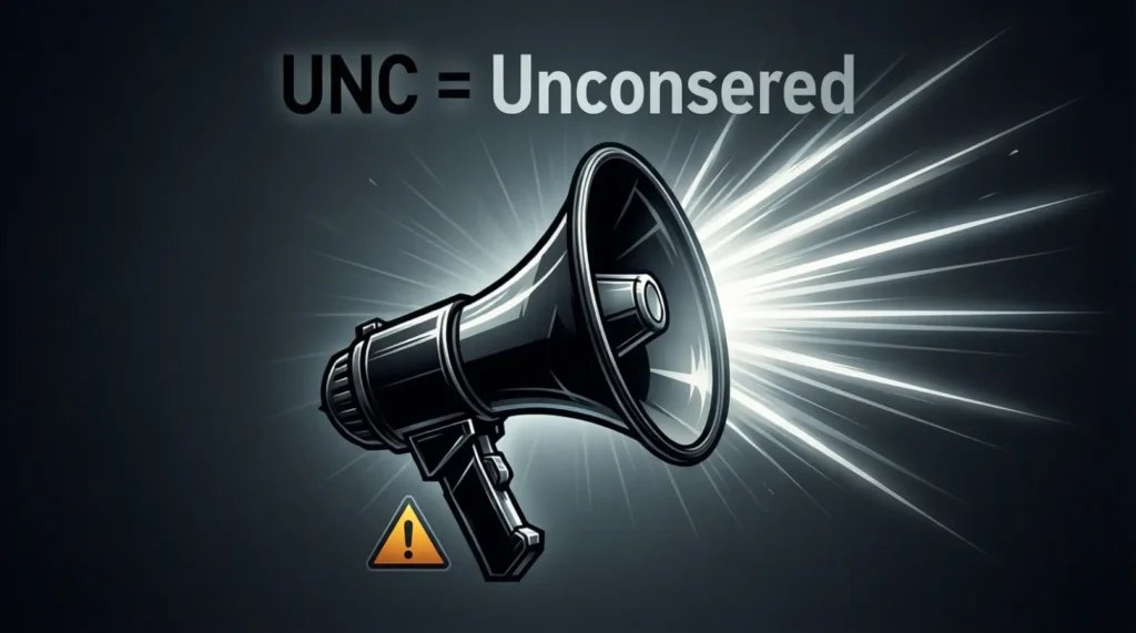 What Does UNC Mean in Text