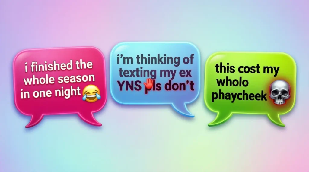 Examples of YNS in Conversation