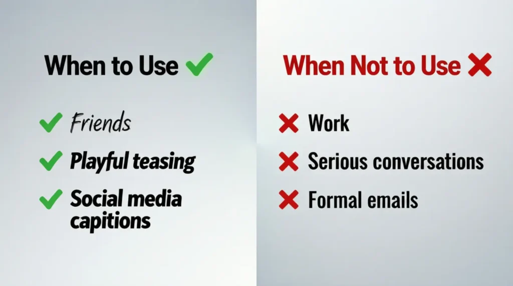 When to Use and When Not to Use Brat