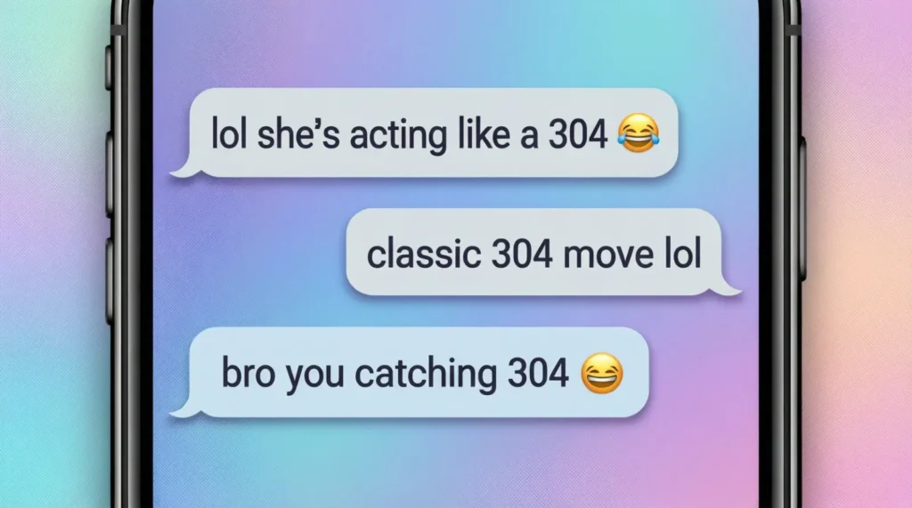 Examples of 304 in Conversation