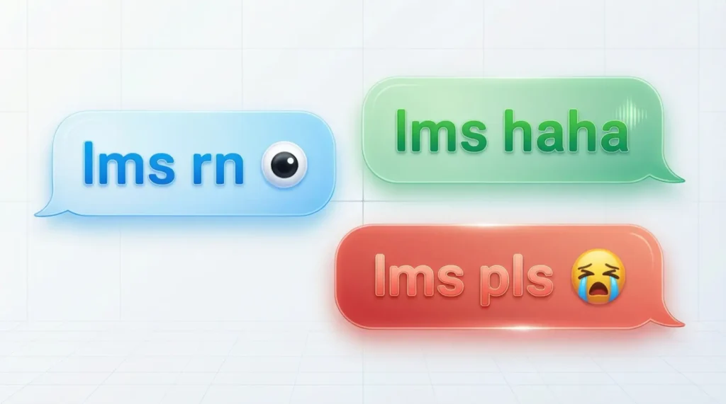 Examples of LMS in Conversation