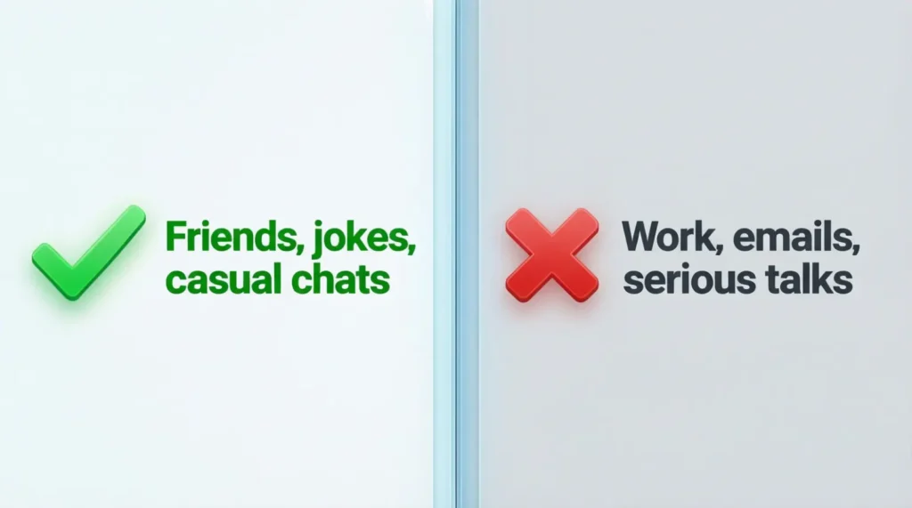 When to Use and When Not to Use Cooked