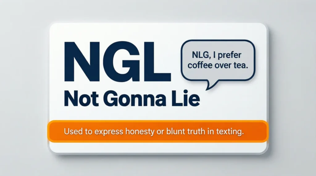 What Does NGL Mean in Text