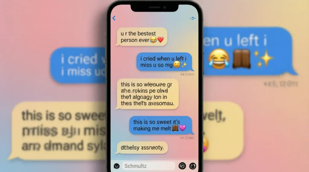 Examples of Schmaltz in Conversation 