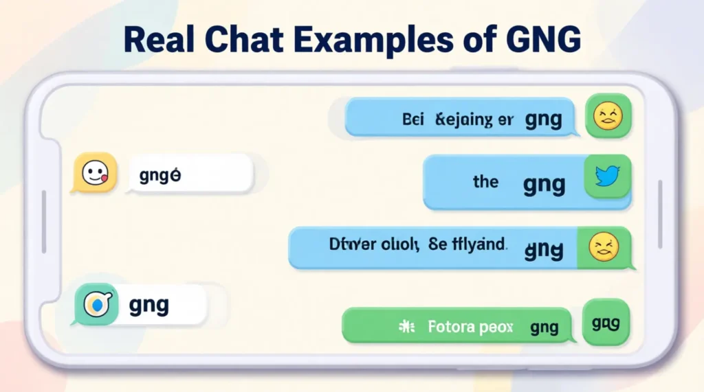 Examples of GNG in Conversation