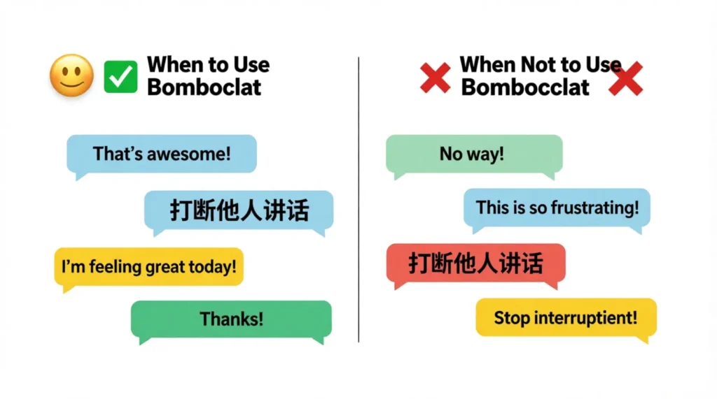 When to Use and When Not to Use Bomboclat 