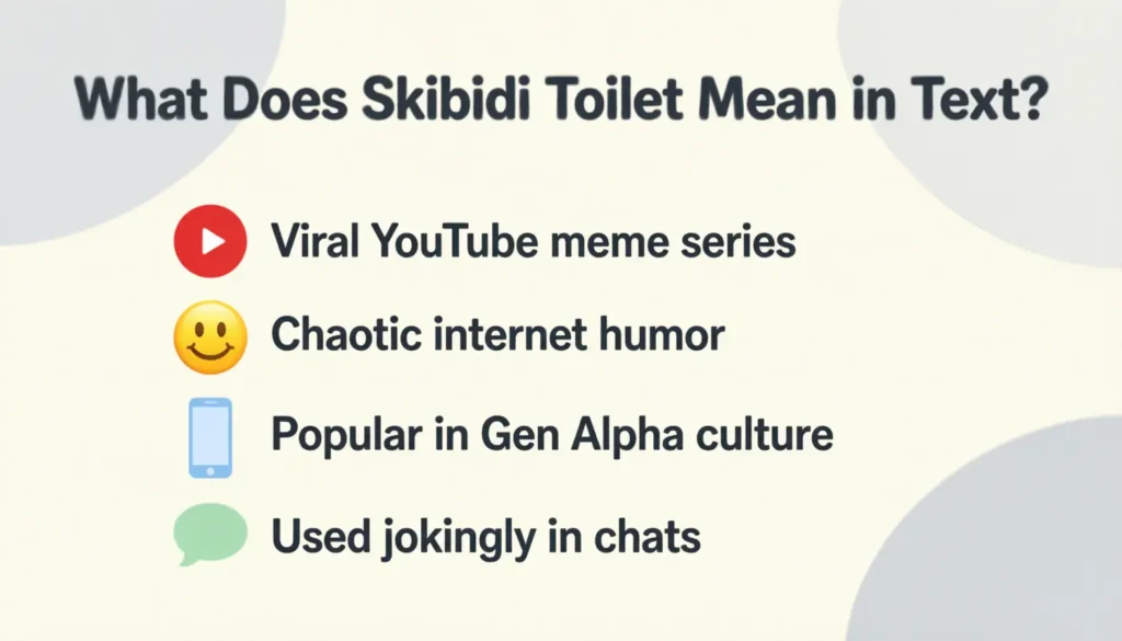 What Does Skibidi Toilet Mean in Text
