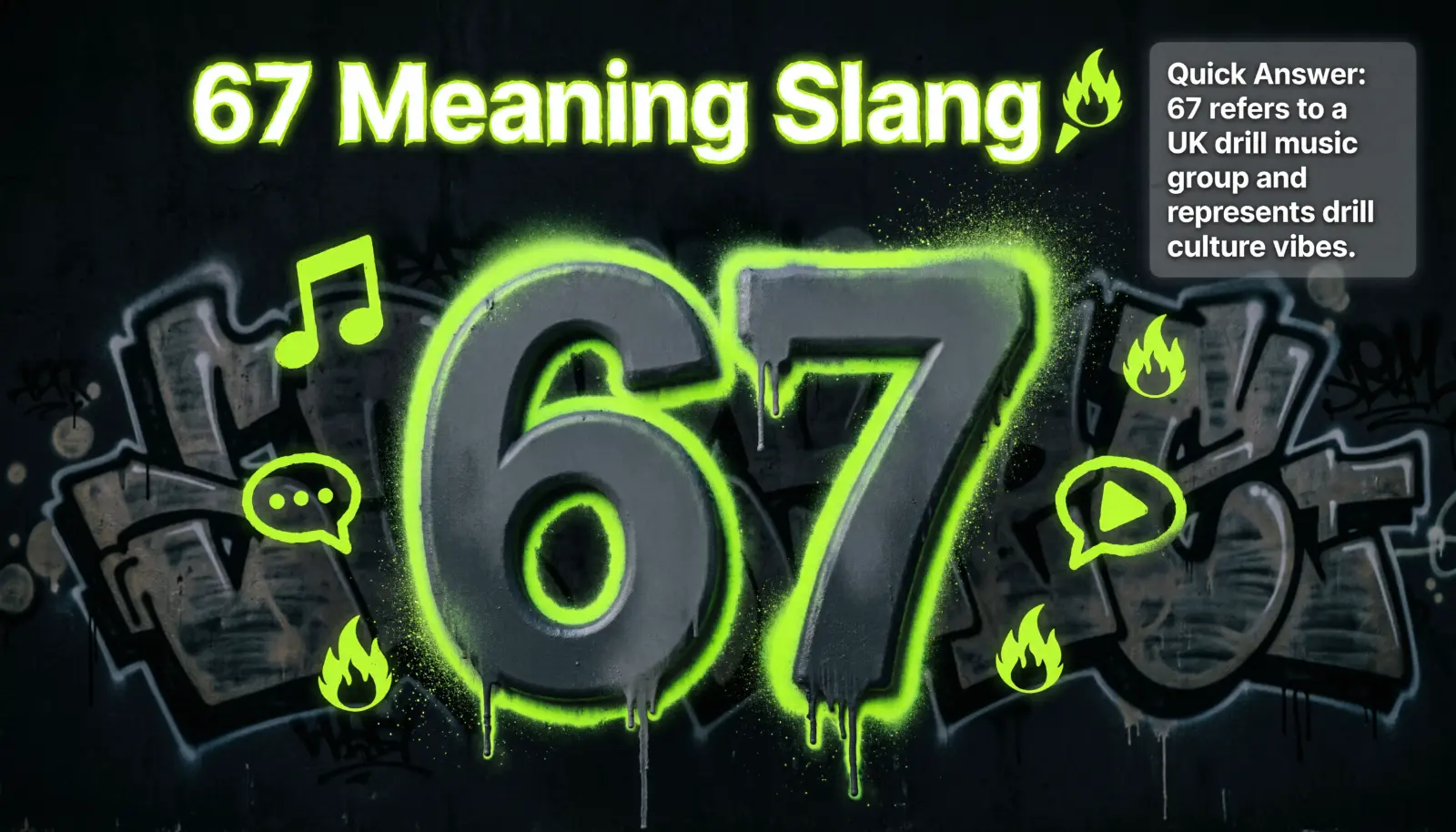67 meaning slang