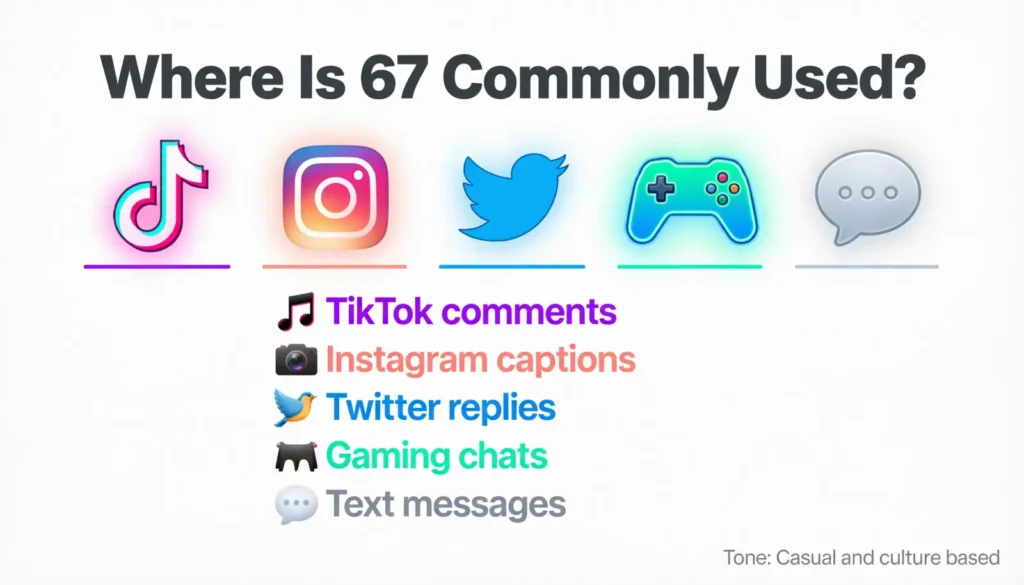 Where Is 67 Commonly Used