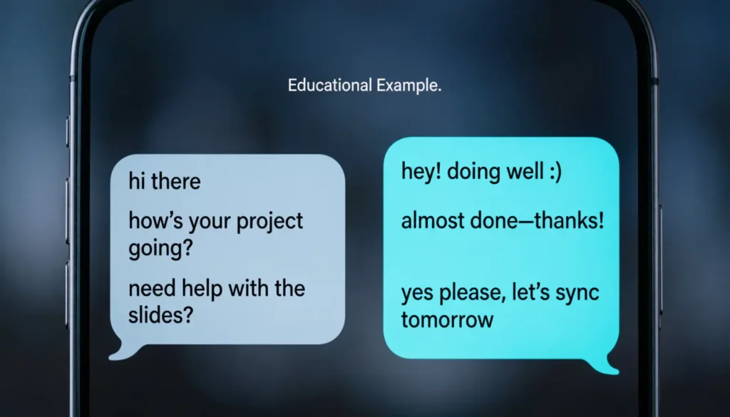 Examples of JOI in Conversation