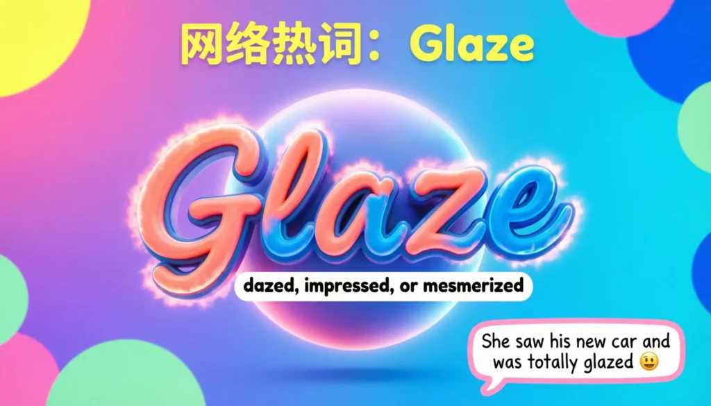 What Does Glaze Mean in Text