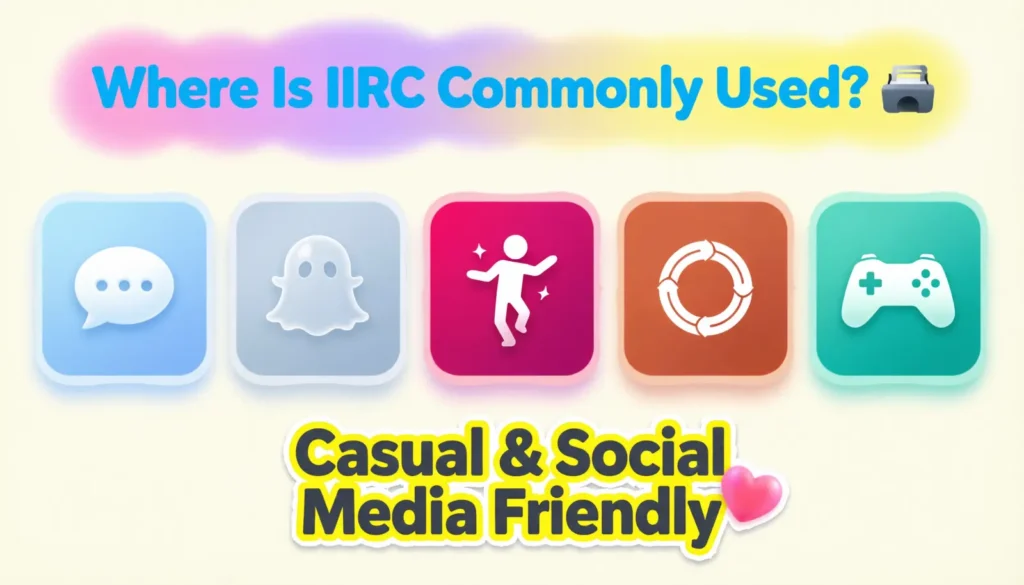 Where Is IIRC Commonly Used