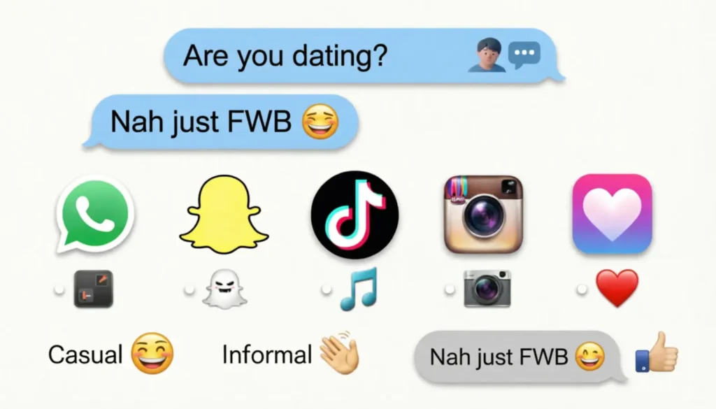 Examples of FWB in Conversation