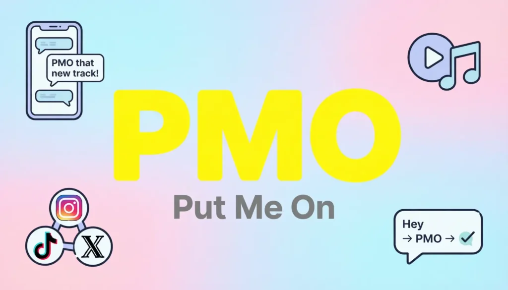 What Does PMO Mean in Text