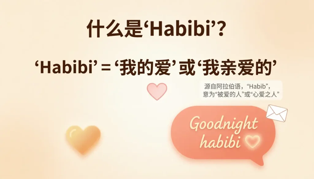 What Does Habibi Mean in Text