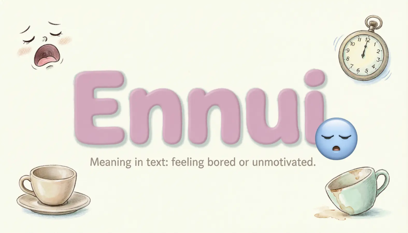 Ennui meaning