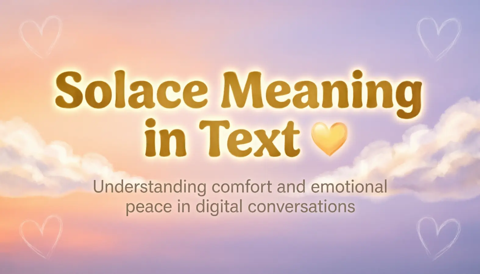 Solace meaning
