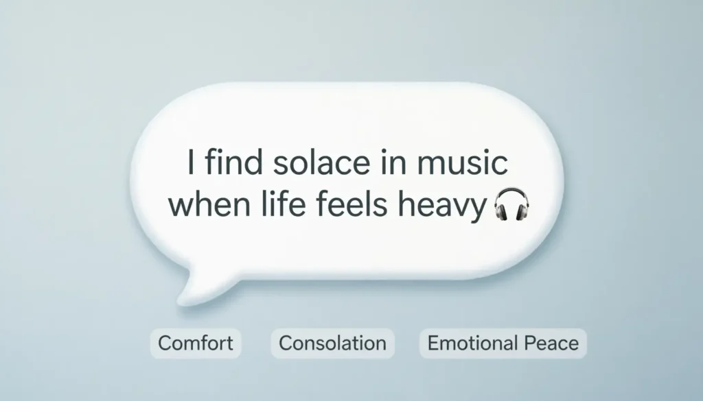 What Does Solace Mean in Text