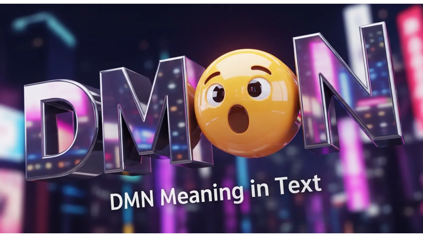 dmn meaning in text