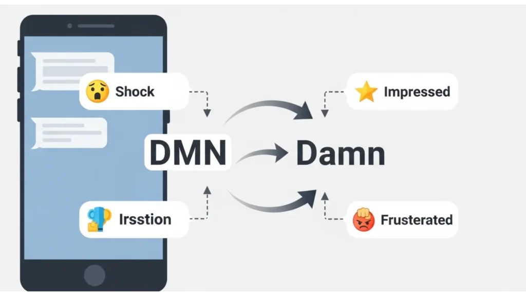 What Does DMN Mean in Text